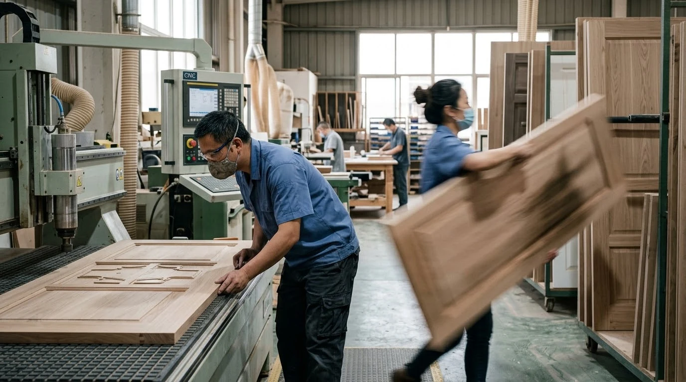 Furniture production line manufacturing to specification